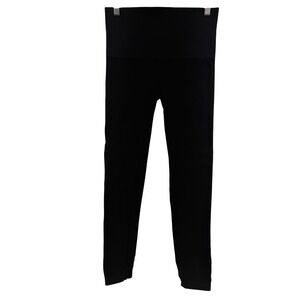 SPANX Black Seamless High Waist Leggings Womens Size XL